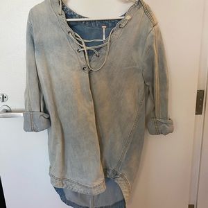 Denim tunic